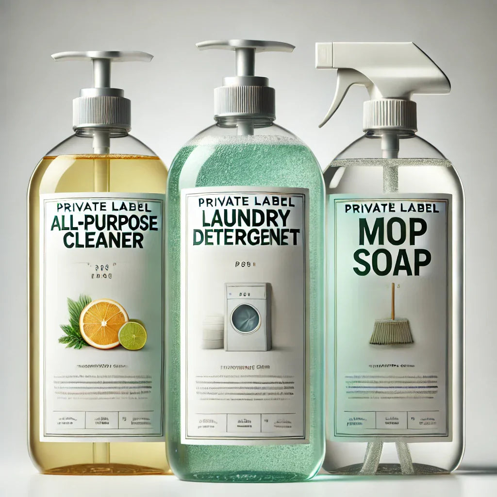 How to Private Label Home Cleaning Products