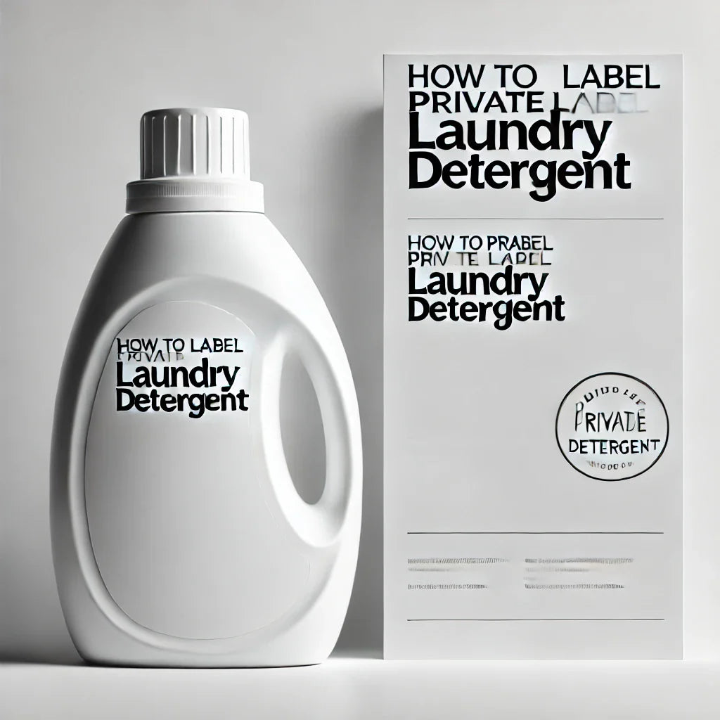 How to Private Label Laundry Detergent