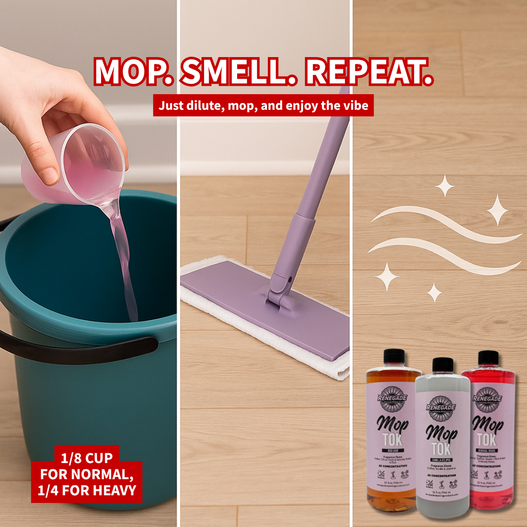 Mop Tok 6X Concentrated Luxury Mop Soap Solution, 32 Oz