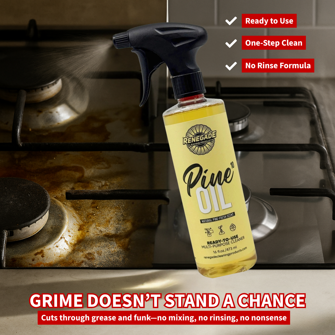 Pine Oil 10 Cleaner – 10% Pure Pine Oil, Ready To Use, Plant‑Powered Disinfectant