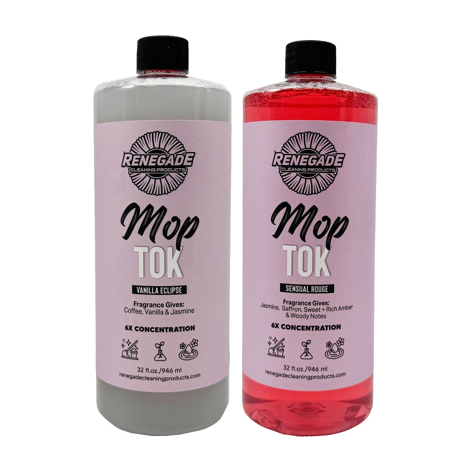 Mop Tok 6X Concentrated Luxury Mop Soap Solution, 32 Oz